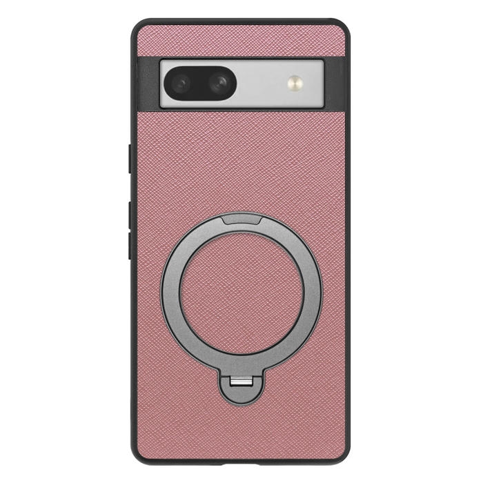 [ LOOF CASUAL MAG-RING Series ] Google Pixel 7a googlepixel7a pixel7a スマホケース 背面 ケース カバー ハードケース マグネット内蔵の薄型多機能リング付 スタンド [ Google Pixel 7a ]