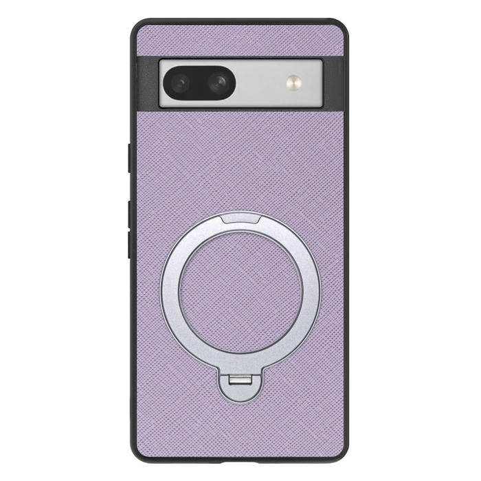 [ LOOF CASUAL MAG-RING Series ] Google Pixel 7a googlepixel7a pixel7a スマホケース 背面 ケース カバー ハードケース マグネット内蔵の薄型多機能リング付 スタンド [ Google Pixel 7a ]