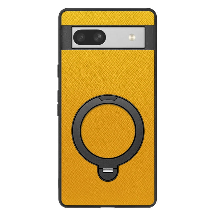 [ LOOF CASUAL MAG-RING Series ] Google Pixel 7a googlepixel7a pixel7a スマホケース 背面 ケース カバー ハードケース マグネット内蔵の薄型多機能リング付 スタンド [ Google Pixel 7a ]