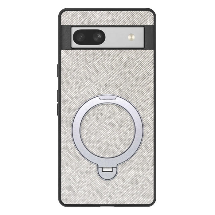 [ LOOF CASUAL MAG-RING Series ] Google Pixel 7a googlepixel7a pixel7a スマホケース 背面 ケース カバー ハードケース マグネット内蔵の薄型多機能リング付 スタンド [ Google Pixel 7a ]