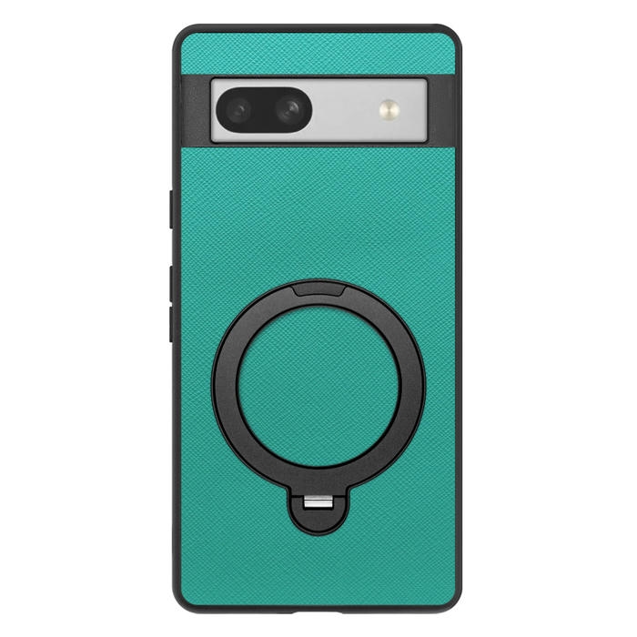 [ LOOF CASUAL MAG-RING Series ] Google Pixel 7a googlepixel7a pixel7a スマホケース 背面 ケース カバー ハードケース マグネット内蔵の薄型多機能リング付 スタンド [ Google Pixel 7a ]