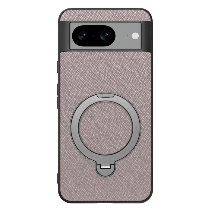 [ LOOF CASUAL MAG-RING Series ] Google pixel 8 googlepixel8 Pixel8 ピクセル8 スマホケース 背面 ケース カバー ハードケース マグネット内蔵の薄型多機能リング付 スタンド [ Google Pixel 8 ]