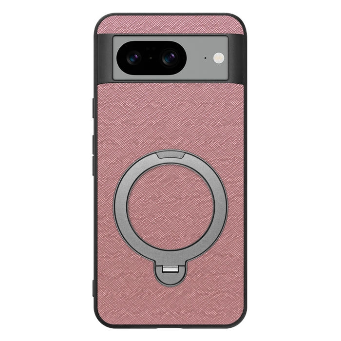 [ LOOF CASUAL MAG-RING Series ] Google pixel 8 googlepixel8 Pixel8 ピクセル8 スマホケース 背面 ケース カバー ハードケース マグネット内蔵の薄型多機能リング付 スタンド [ Google Pixel 8 ]