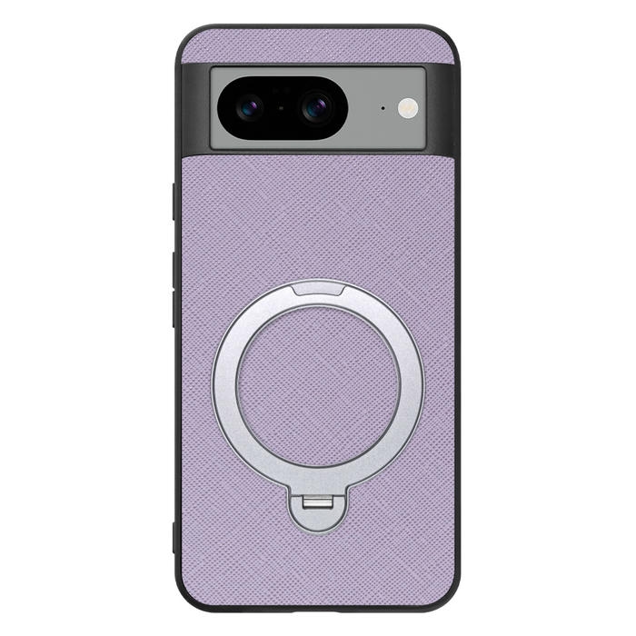 [ LOOF CASUAL MAG-RING Series ] Google pixel 8 googlepixel8 Pixel8 ピクセル8 スマホケース 背面 ケース カバー ハードケース マグネット内蔵の薄型多機能リング付 スタンド [ Google Pixel 8 ]