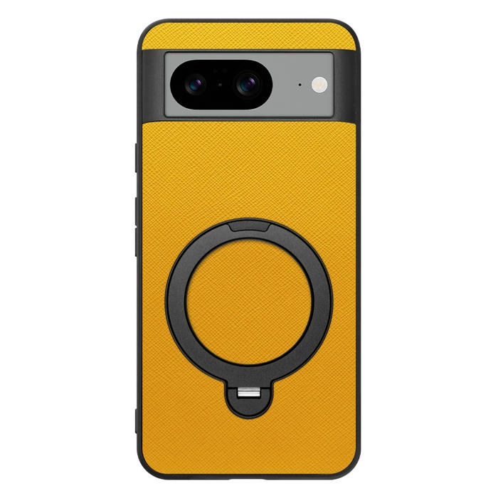 [ LOOF CASUAL MAG-RING Series ] Google pixel 8 googlepixel8 Pixel8 ピクセル8 スマホケース 背面 ケース カバー ハードケース マグネット内蔵の薄型多機能リング付 スタンド [ Google Pixel 8 ]
