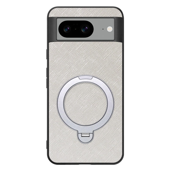 [ LOOF CASUAL MAG-RING Series ] Google pixel 8 googlepixel8 Pixel8 ピクセル8 スマホケース 背面 ケース カバー ハードケース マグネット内蔵の薄型多機能リング付 スタンド [ Google Pixel 8 ]