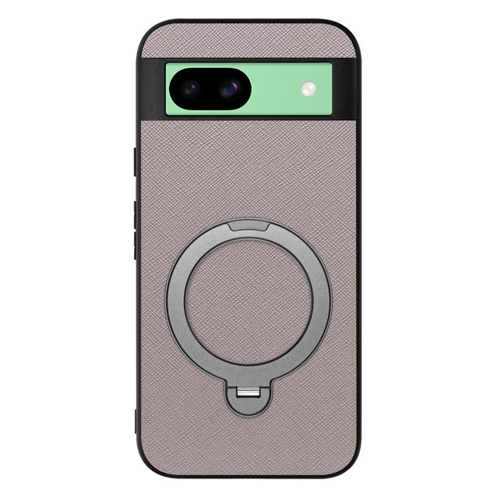 [ LOOF CASUAL MAG-RING Series ] Google Pixel 8a googlepixel8a Pixel8a ピクセル8a スマホケース 背面 ケース カバー ハードケース マグネット内蔵の薄型多機能リング付 スタンド [ Google Pixel 8a ]