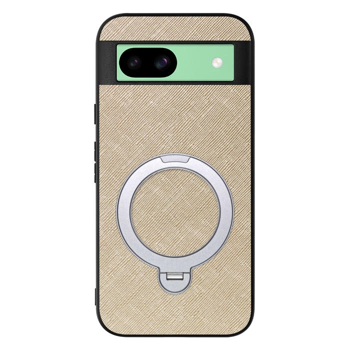 [ LOOF CASUAL MAG-RING Series ] Google Pixel 8a googlepixel8a Pixel8a ピクセル8a スマホケース 背面 ケース カバー ハードケース マグネット内蔵の薄型多機能リング付 スタンド [ Google Pixel 8a ]