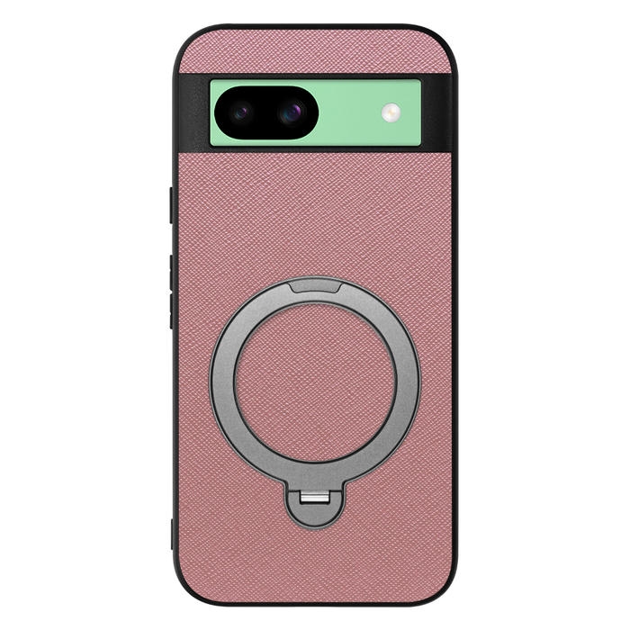 [ LOOF CASUAL MAG-RING Series ] Google Pixel 8a googlepixel8a Pixel8a ピクセル8a スマホケース 背面 ケース カバー ハードケース マグネット内蔵の薄型多機能リング付 スタンド [ Google Pixel 8a ]