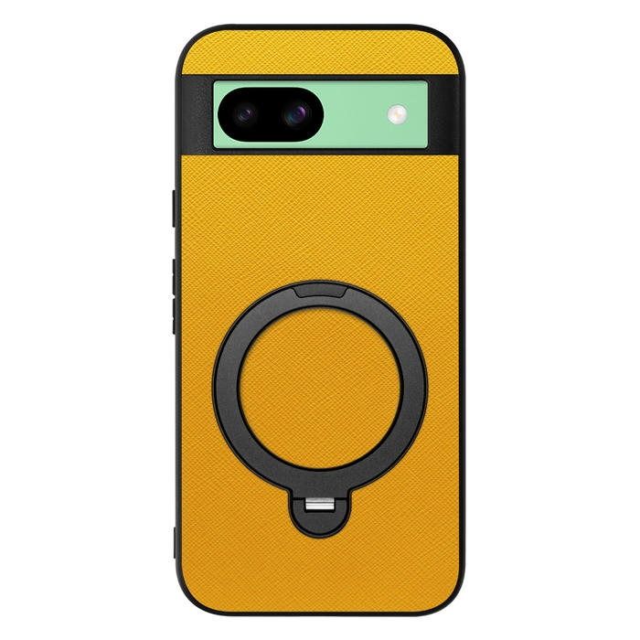 [ LOOF CASUAL MAG-RING Series ] Google Pixel 8a googlepixel8a Pixel8a ピクセル8a スマホケース 背面 ケース カバー ハードケース マグネット内蔵の薄型多機能リング付 スタンド [ Google Pixel 8a ]