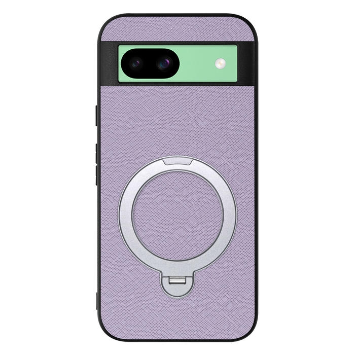 [ LOOF CASUAL MAG-RING Series ] Google Pixel 8a googlepixel8a Pixel8a ピクセル8a スマホケース 背面 ケース カバー ハードケース マグネット内蔵の薄型多機能リング付 スタンド [ Google Pixel 8a ]