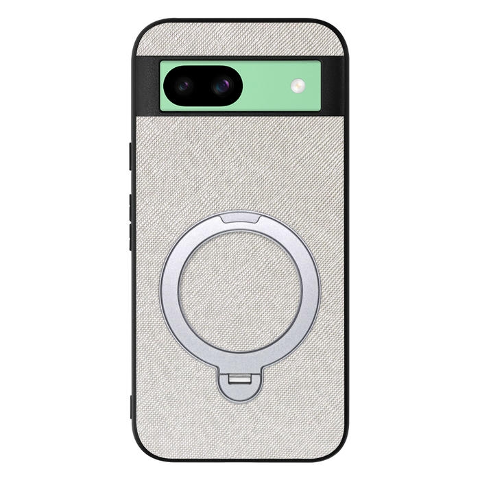 [ LOOF CASUAL MAG-RING Series ] Google Pixel 8a googlepixel8a Pixel8a ピクセル8a スマホケース 背面 ケース カバー ハードケース マグネット内蔵の薄型多機能リング付 スタンド [ Google Pixel 8a ]