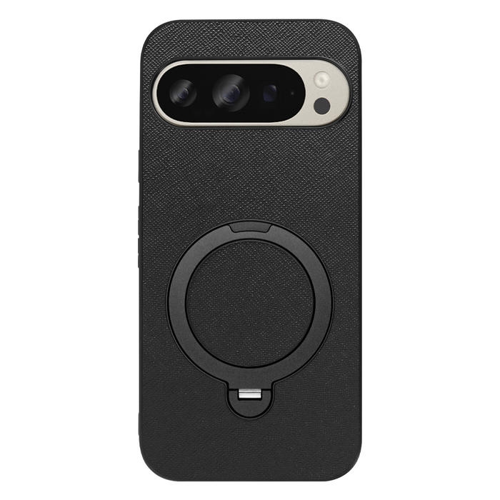 [ LOOF CASUAL MAG-RING Series ] Google Pixel 9 / 9 Pro Google Pixel9 Pixel9pro ピクセル9 ピクセル9プロ スマホケース 背面 ケース カバー ハードケース マグネット内蔵の薄型多機能リング付 スタンド [ Google Pixel 9 / 9 Pro ]