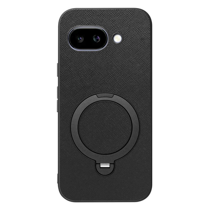 [ LOOF CASUAL MAG-RING Series ] Google Pixel 9a Google Pixel9a ピクセル9a スマホケース 背面 ケース カバー ハードケース マグネット内蔵の薄型多機能リング付 スタンド [ Google Pixel 9a ]