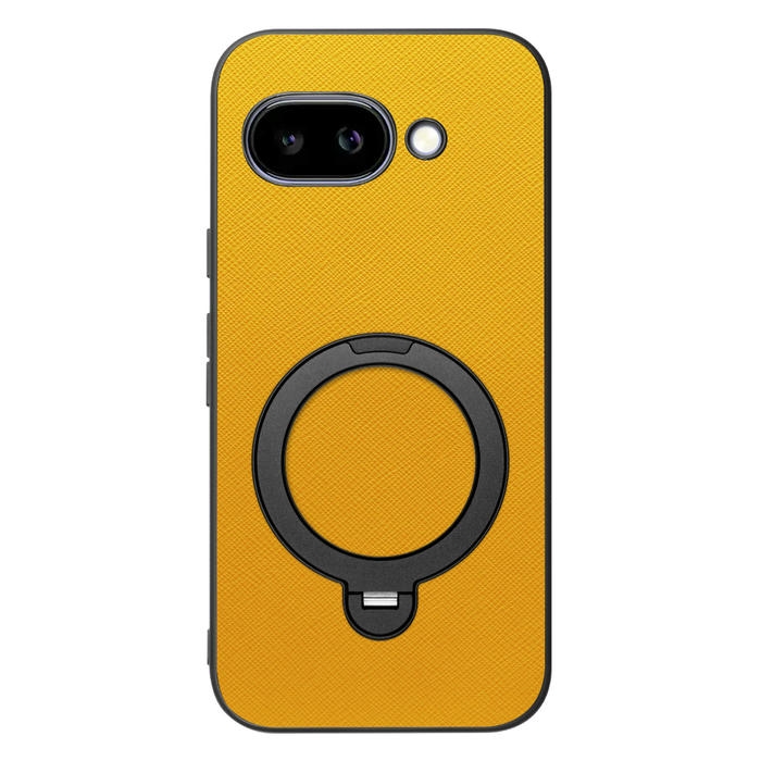 [ LOOF CASUAL MAG-RING Series ] Google Pixel 9a Google Pixel9a ピクセル9a スマホケース 背面 ケース カバー ハードケース マグネット内蔵の薄型多機能リング付 スタンド [ Google Pixel 9a ]
