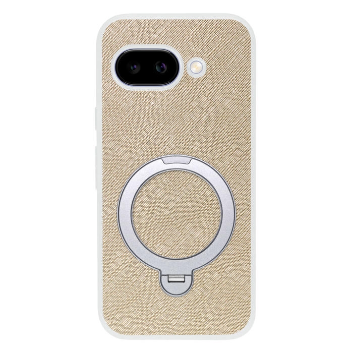 [ LOOF CASUAL MAG-RING Series ] Google Pixel 9a Google Pixel9a ピクセル9a スマホケース 背面 ケース カバー ハードケース マグネット内蔵の薄型多機能リング付 スタンド [ Google Pixel 9a ] クリア仕様