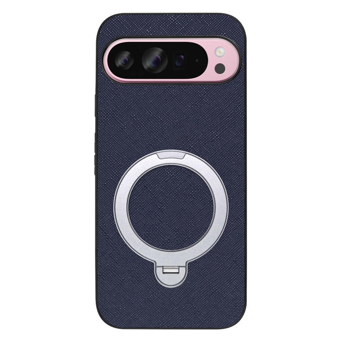 [ LOOF CASUAL MAG-RING Series ] Google Pixel 9 Pro XL Google Pixel9proxl ピクセル9プロXL スマホケース 背面 ケース カバー ハードケース マグネット内蔵の薄型多機能リング付 スタンド [ Google Pixel 9 Pro XL ]