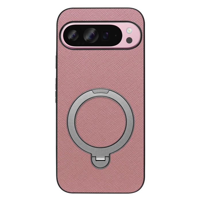 [ LOOF CASUAL MAG-RING Series ] Google Pixel 9 Pro XL Google Pixel9proxl ピクセル9プロXL スマホケース 背面 ケース カバー ハードケース マグネット内蔵の薄型多機能リング付 スタンド [ Google Pixel 9 Pro XL ]