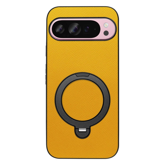 [ LOOF CASUAL MAG-RING Series ] Google Pixel 9 Pro XL Google Pixel9proxl ピクセル9プロXL スマホケース 背面 ケース カバー ハードケース マグネット内蔵の薄型多機能リング付 スタンド [ Google Pixel 9 Pro XL ]