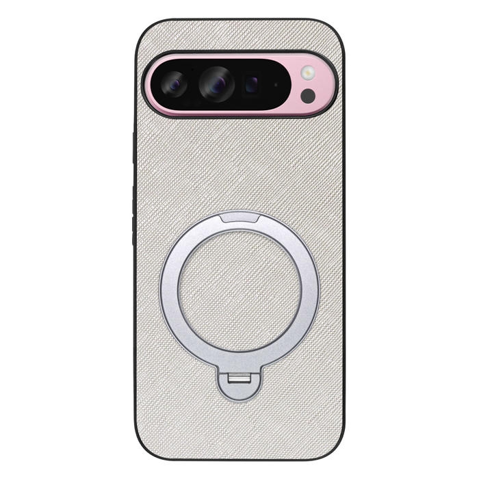 [ LOOF CASUAL MAG-RING Series ] Google Pixel 9 Pro XL Google Pixel9proxl ピクセル9プロXL スマホケース 背面 ケース カバー ハードケース マグネット内蔵の薄型多機能リング付 スタンド [ Google Pixel 9 Pro XL ]