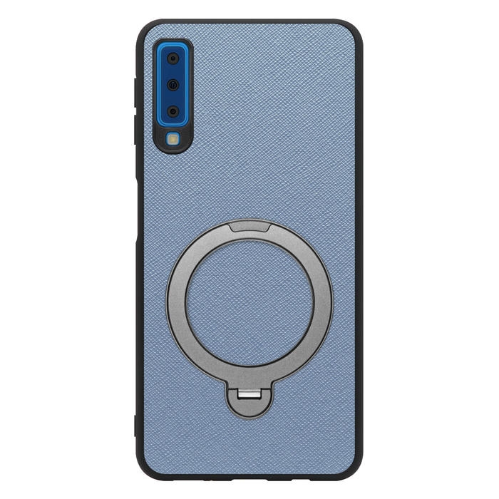 [ LOOF CASUAL MAG-RING Series ] Galaxy A7 SM-A750C galaxya7 スマホケース 背面 ケース カバー ハードケース マグネット内蔵の薄型多機能リング付 スタンド [ Galaxy A7 ]