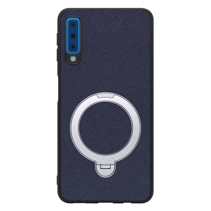 [ LOOF CASUAL MAG-RING Series ] Galaxy A7 SM-A750C galaxya7 スマホケース 背面 ケース カバー ハードケース マグネット内蔵の薄型多機能リング付 スタンド [ Galaxy A7 ]