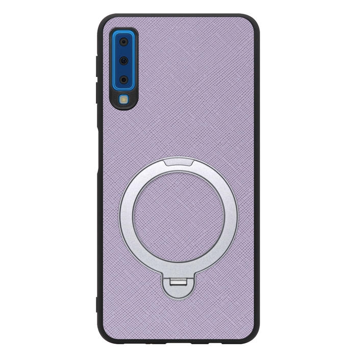 [ LOOF CASUAL MAG-RING Series ] Galaxy A7 SM-A750C galaxya7 スマホケース 背面 ケース カバー ハードケース マグネット内蔵の薄型多機能リング付 スタンド [ Galaxy A7 ]
