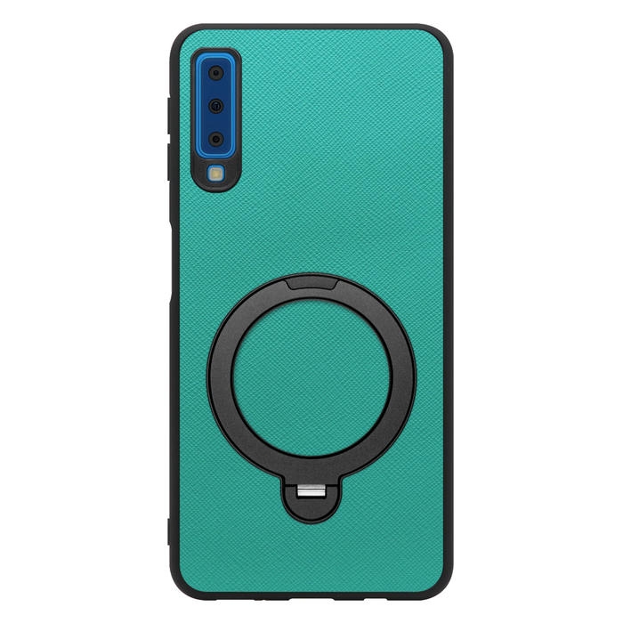 [ LOOF CASUAL MAG-RING Series ] Galaxy A7 SM-A750C galaxya7 スマホケース 背面 ケース カバー ハードケース マグネット内蔵の薄型多機能リング付 スタンド [ Galaxy A7 ]