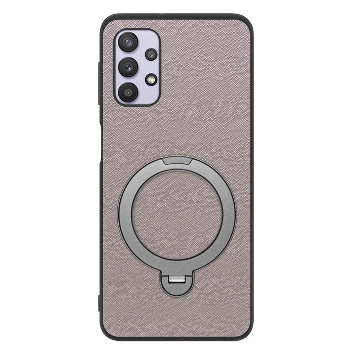 [ LOOF CASUAL MAG-RING Series ] Galaxy A32 5G SCG08 a325g スマホケース 背面 ケース カバー ハードケース マグネット内蔵の薄型多機能リング付 スタンド [ Galaxy A32 5G ]