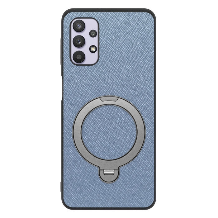 [ LOOF CASUAL MAG-RING Series ] Galaxy A32 5G SCG08 a325g スマホケース 背面 ケース カバー ハードケース マグネット内蔵の薄型多機能リング付 スタンド [ Galaxy A32 5G ]