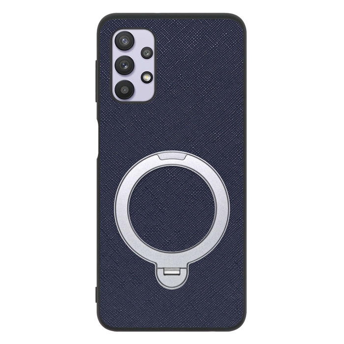 [ LOOF CASUAL MAG-RING Series ] Galaxy A32 5G SCG08 a325g スマホケース 背面 ケース カバー ハードケース マグネット内蔵の薄型多機能リング付 スタンド [ Galaxy A32 5G ]