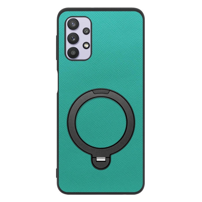 [ LOOF CASUAL MAG-RING Series ] Galaxy A32 5G SCG08 a325g スマホケース 背面 ケース カバー ハードケース マグネット内蔵の薄型多機能リング付 スタンド [ Galaxy A32 5G ]