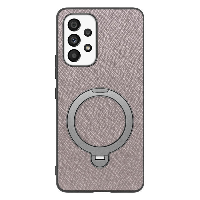 [ LOOF CASUAL MAG-RING Series ] Galaxy A53 5G SC-53C / SCG15 a535g スマホケース 背面 ケース カバー ハードケース マグネット内蔵の薄型多機能リング付 スタンド [ Galaxy A53 5G ]