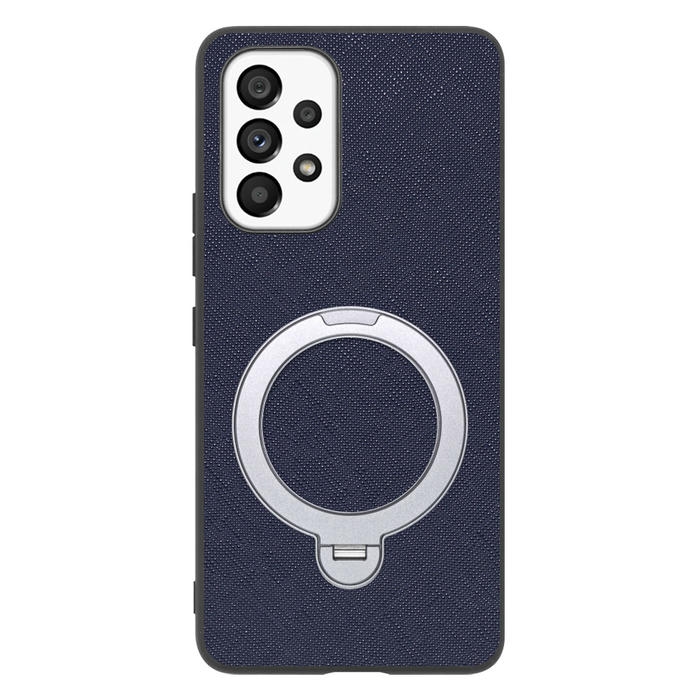 [ LOOF CASUAL MAG-RING Series ] Galaxy A53 5G SC-53C / SCG15 a535g スマホケース 背面 ケース カバー ハードケース マグネット内蔵の薄型多機能リング付 スタンド [ Galaxy A53 5G ]