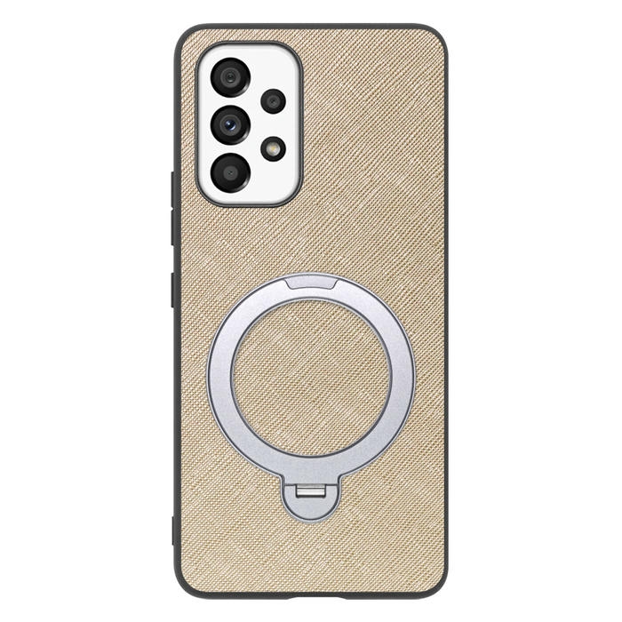 [ LOOF CASUAL MAG-RING Series ] Galaxy A53 5G SC-53C / SCG15 a535g スマホケース 背面 ケース カバー ハードケース マグネット内蔵の薄型多機能リング付 スタンド [ Galaxy A53 5G ]
