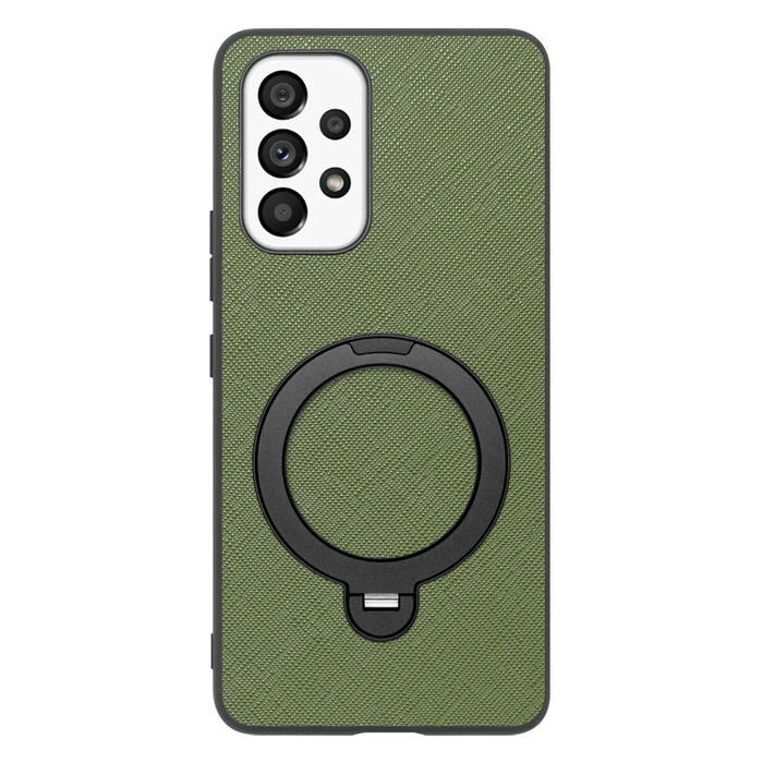 [ LOOF CASUAL MAG-RING Series ] Galaxy A53 5G SC-53C / SCG15 a535g スマホケース 背面 ケース カバー ハードケース マグネット内蔵の薄型多機能リング付 スタンド [ Galaxy A53 5G ]