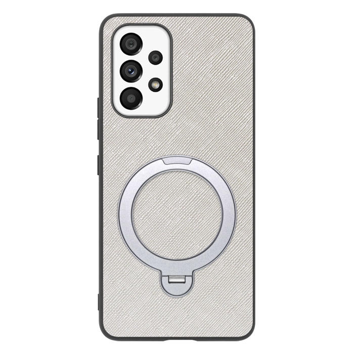 [ LOOF CASUAL MAG-RING Series ] Galaxy A53 5G SC-53C / SCG15 a535g スマホケース 背面 ケース カバー ハードケース マグネット内蔵の薄型多機能リング付 スタンド [ Galaxy A53 5G ]