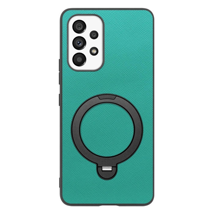[ LOOF CASUAL MAG-RING Series ] Galaxy A53 5G SC-53C / SCG15 a535g スマホケース 背面 ケース カバー ハードケース マグネット内蔵の薄型多機能リング付 スタンド [ Galaxy A53 5G ]