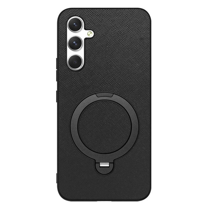 [ LOOF CASUAL MAG-RING Series ] Galaxy A54 5G  スマホケース 背面 ケース カバー ハードケース マグネット内蔵の薄型多機能リング付 スタンド [ Galaxy A54 5G ]