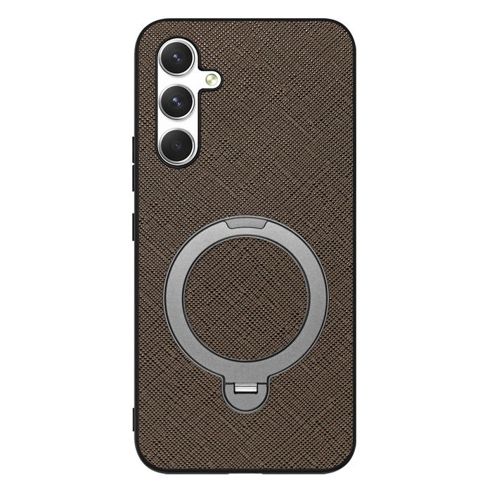 [ LOOF CASUAL MAG-RING Series ] Galaxy A54 5G  スマホケース 背面 ケース カバー ハードケース マグネット内蔵の薄型多機能リング付 スタンド [ Galaxy A54 5G ]
