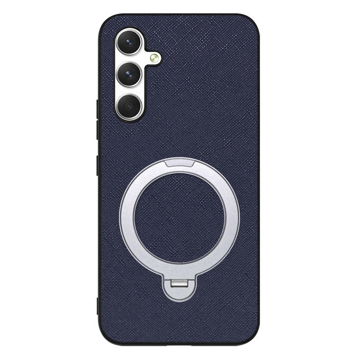 [ LOOF CASUAL MAG-RING Series ] Galaxy A54 5G  スマホケース 背面 ケース カバー ハードケース マグネット内蔵の薄型多機能リング付 スタンド [ Galaxy A54 5G ]