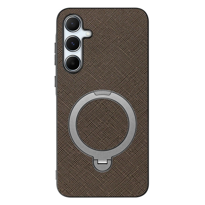 [ LOOF CASUAL MAG-RING Series ] Galaxy A55 5G  スマホケース 背面 ケース カバー ハードケース マグネット内蔵の薄型多機能リング付 スタンド [ Galaxy A55 5G ]
