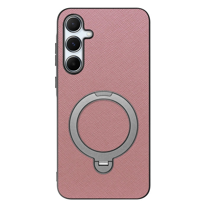 [ LOOF CASUAL MAG-RING Series ] Galaxy A55 5G  スマホケース 背面 ケース カバー ハードケース マグネット内蔵の薄型多機能リング付 スタンド [ Galaxy A55 5G ]