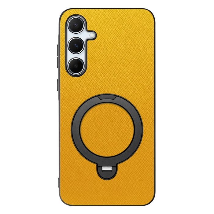 [ LOOF CASUAL MAG-RING Series ] Galaxy A55 5G  スマホケース 背面 ケース カバー ハードケース マグネット内蔵の薄型多機能リング付 スタンド [ Galaxy A55 5G ]
