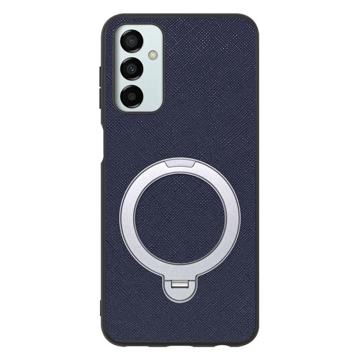 [ LOOF CASUAL MAG-RING Series ] Galaxy M23 5G m235g スマホケース 背面 ケース カバー ハードケース マグネット内蔵の薄型多機能リング付 スタンド [ Galaxy M23 5G ]