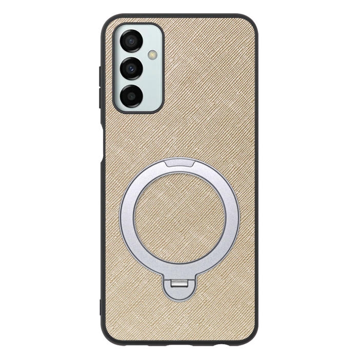 [ LOOF CASUAL MAG-RING Series ] Galaxy M23 5G m235g スマホケース 背面 ケース カバー ハードケース マグネット内蔵の薄型多機能リング付 スタンド [ Galaxy M23 5G ]