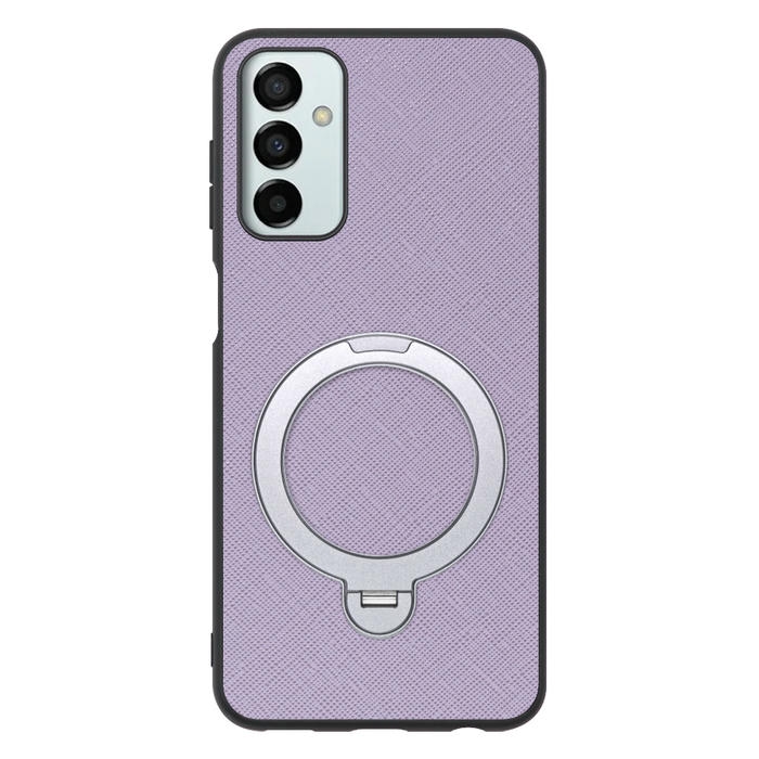[ LOOF CASUAL MAG-RING Series ] Galaxy M23 5G m235g スマホケース 背面 ケース カバー ハードケース マグネット内蔵の薄型多機能リング付 スタンド [ Galaxy M23 5G ]