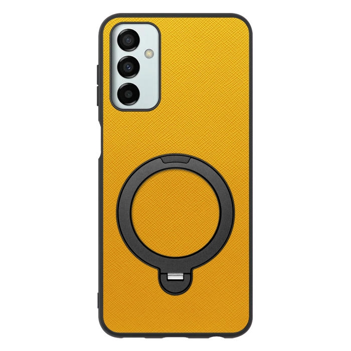 [ LOOF CASUAL MAG-RING Series ] Galaxy M23 5G m235g スマホケース 背面 ケース カバー ハードケース マグネット内蔵の薄型多機能リング付 スタンド [ Galaxy M23 5G ]