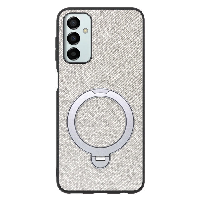 [ LOOF CASUAL MAG-RING Series ] Galaxy M23 5G m235g スマホケース 背面 ケース カバー ハードケース マグネット内蔵の薄型多機能リング付 スタンド [ Galaxy M23 5G ]