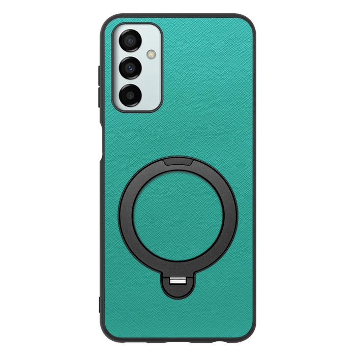 [ LOOF CASUAL MAG-RING Series ] Galaxy M23 5G m235g スマホケース 背面 ケース カバー ハードケース マグネット内蔵の薄型多機能リング付 スタンド [ Galaxy M23 5G ]